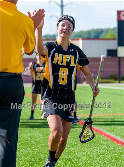 Thumbnail 2 in Rye vs Honeoye Falls-Lima (NYSPHSAA Class C Semifinal) photogallery.
