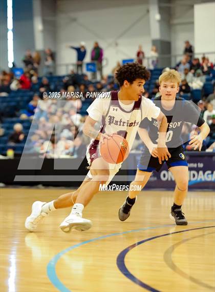 Thumbnail 3 in Sackets Harbor Central vs Madison Central (NYSPHSAA Section III Sectional FINALS Class D) photogallery.