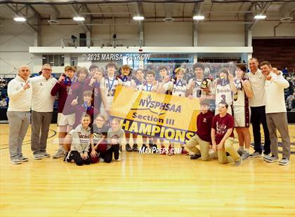 Thumbnail 1 in Sackets Harbor Central vs Madison Central (NYSPHSAA Section III Sectional FINALS Class D) photogallery.