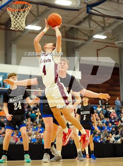 Thumbnail 1 in Sackets Harbor Central vs Madison Central (NYSPHSAA Section III Sectional FINALS Class D) photogallery.