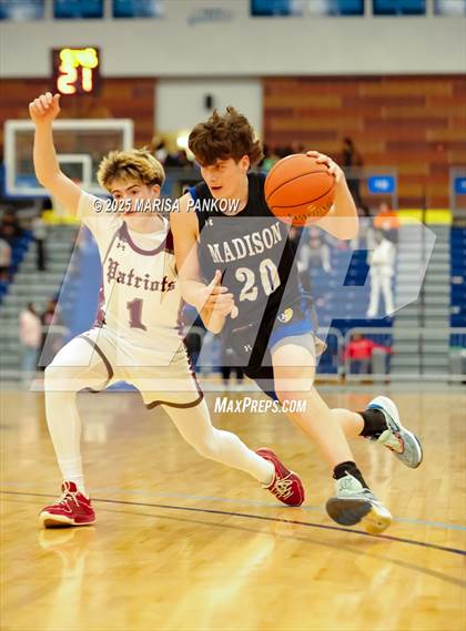 Thumbnail 3 in Sackets Harbor Central vs Madison Central (NYSPHSAA Section III Sectional FINALS Class D) photogallery.