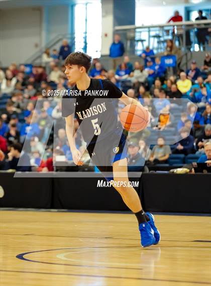 Thumbnail 3 in Sackets Harbor Central vs Madison Central (NYSPHSAA Section III Sectional FINALS Class D) photogallery.