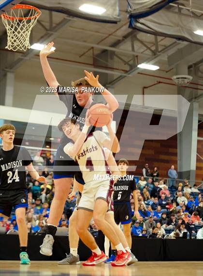 Thumbnail 3 in Sackets Harbor Central vs Madison Central (NYSPHSAA Section III Sectional FINALS Class D) photogallery.