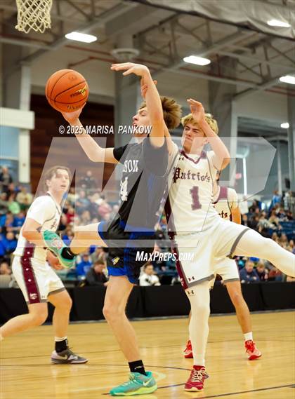 Thumbnail 2 in Sackets Harbor Central vs Madison Central (NYSPHSAA Section III Sectional FINALS Class D) photogallery.