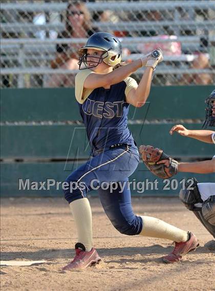 Thumbnail 2 in St. Mary's vs. West (CIF SJS D1 Playoffs) photogallery.