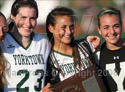 Thumbnail 1 in Yorktown vs. Horace Greeley (Section 1 Class B Final) photogallery.