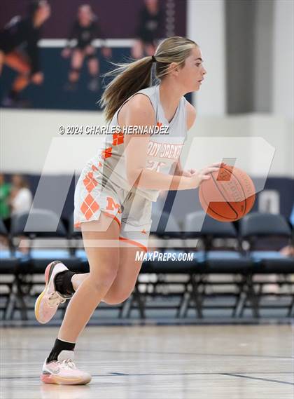 Thumbnail 1 in Mineola vs Gunter (Texas Association of Basketball Coaches Showcase) photogallery.