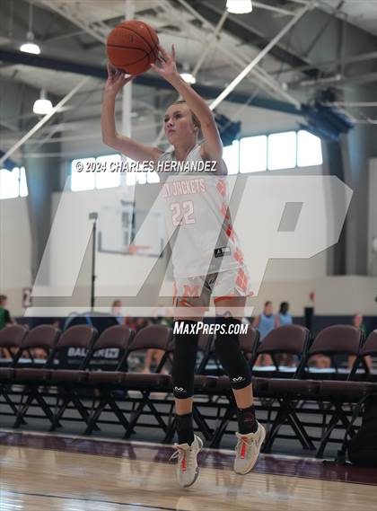 Thumbnail 2 in Mineola vs Gunter (Texas Association of Basketball Coaches Showcase) photogallery.