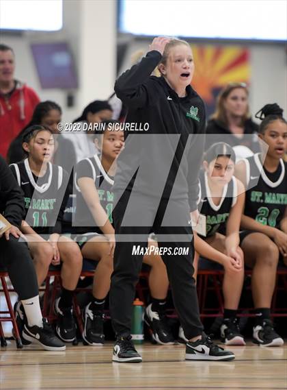 Thumbnail 1 in St. Mary's vs. Sidwell Friends (NIKE Tournament of Champions) photogallery.