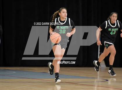 Thumbnail 3 in St. Mary's vs. Sidwell Friends (NIKE Tournament of Champions) photogallery.