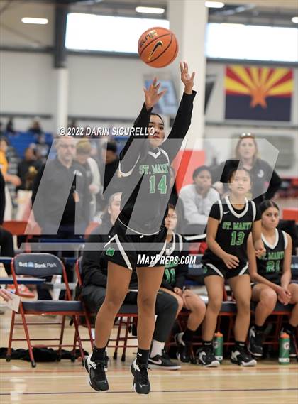 Thumbnail 2 in St. Mary's vs. Sidwell Friends (NIKE Tournament of Champions) photogallery.