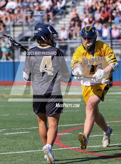 Thumbnail 3 in Bayport-Blue Point @ Shoreham-Wading River (Section XI Div II Semi Finals) photogallery.