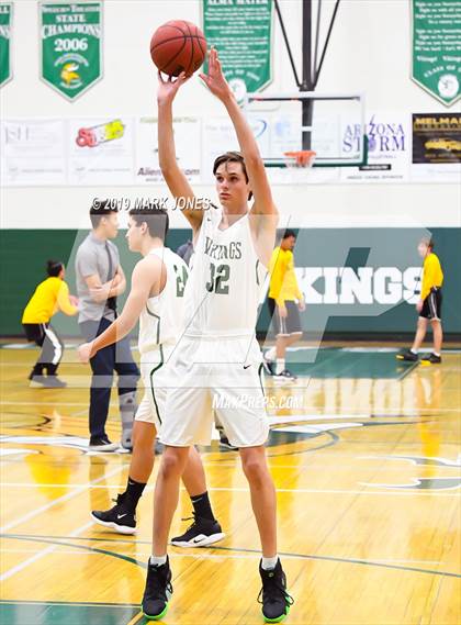 Thumbnail 1 in Sunnyslope vs. Greenway (Sunnyslope Hoopsgiving Basketball Tournament) photogallery.