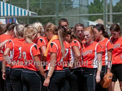 Thumbnail 1 in North Davidson vs. Holly Springs (NCHSAA 4A Semifinal) photogallery.