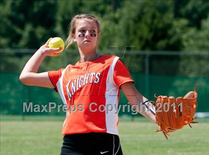 Thumbnail 3 in North Davidson vs. Holly Springs (NCHSAA 4A Semifinal) photogallery.