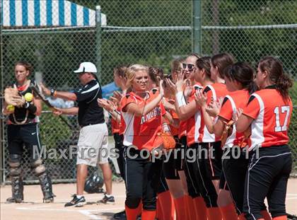 Thumbnail 3 in North Davidson vs. Holly Springs (NCHSAA 4A Semifinal) photogallery.