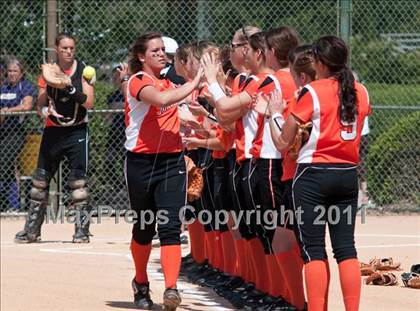 Thumbnail 2 in North Davidson vs. Holly Springs (NCHSAA 4A Semifinal) photogallery.