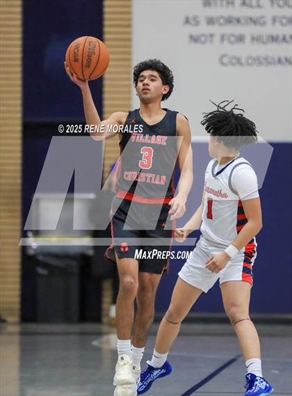 Thumbnail 3 in Village Christian vs Maranatha photogallery.