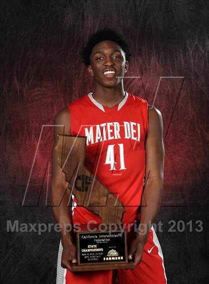 Thumbnail 2 in Mater Dei (CIF State Open Division Award Photos) photogallery.