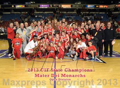 Thumbnail 1 in Mater Dei (CIF State Open Division Award Photos) photogallery.