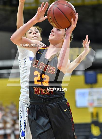 Thumbnail 3 in Clovis West @ Windward (CIF Open DIV Southern Regional Final) photogallery.