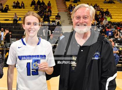 Thumbnail 3 in Clovis West @ Windward (CIF Open DIV Southern Regional Final) photogallery.