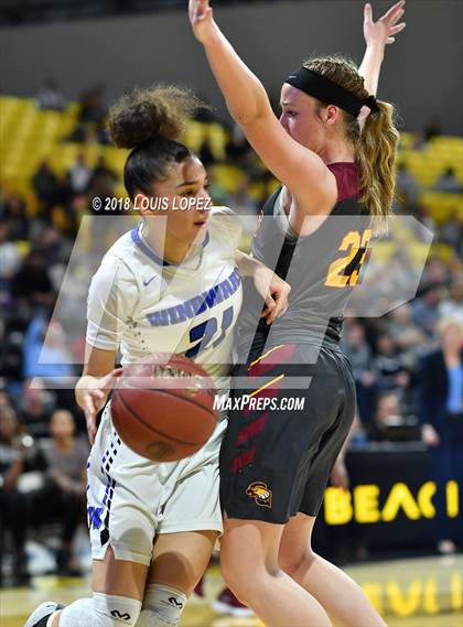 Thumbnail 2 in Clovis West @ Windward (CIF Open DIV Southern Regional Final) photogallery.