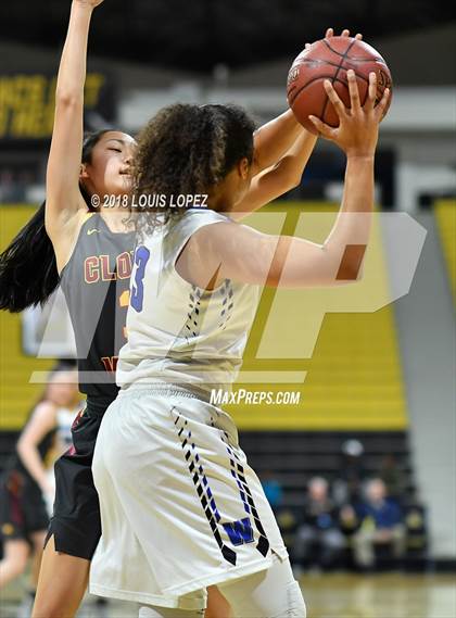 Thumbnail 3 in Clovis West @ Windward (CIF Open DIV Southern Regional Final) photogallery.