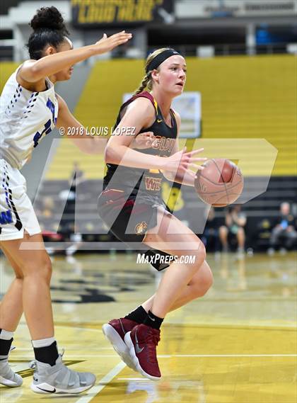 Thumbnail 1 in Clovis West @ Windward (CIF Open DIV Southern Regional Final) photogallery.