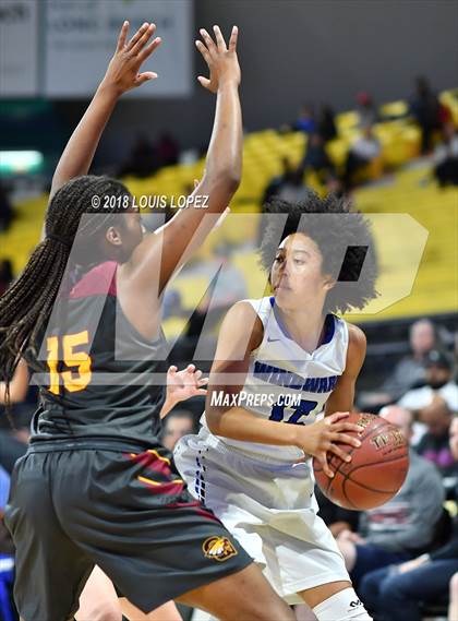 Thumbnail 2 in Clovis West @ Windward (CIF Open DIV Southern Regional Final) photogallery.