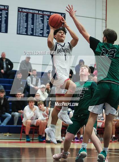 Thumbnail 1 in Brewster vs Eastchester (NYSPHSAA Section 1 Class AA Quarter Final) photogallery.