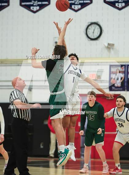 Thumbnail 3 in Brewster vs Eastchester (NYSPHSAA Section 1 Class AA Quarter Final) photogallery.