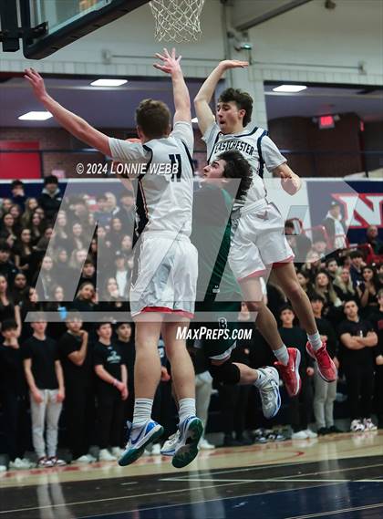 Thumbnail 3 in Brewster vs Eastchester (NYSPHSAA Section 1 Class AA Quarter Final) photogallery.