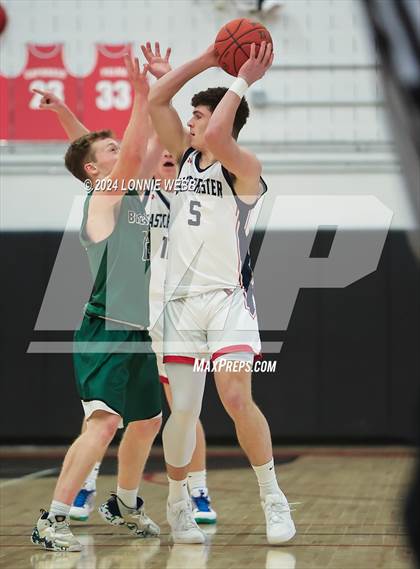 Thumbnail 3 in Brewster vs Eastchester (NYSPHSAA Section 1 Class AA Quarter Final) photogallery.