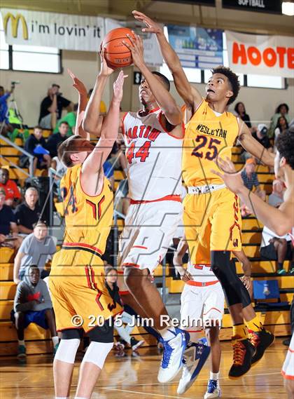 Thumbnail 1 in Bartow vs. Wesleyan Christian Academy (City of Palms Classic) photogallery.