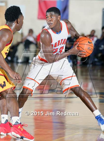 Thumbnail 1 in Bartow vs. Wesleyan Christian Academy (City of Palms Classic) photogallery.