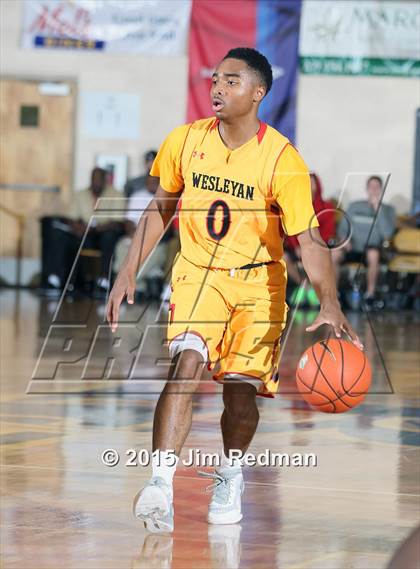 Thumbnail 2 in Bartow vs. Wesleyan Christian Academy (City of Palms Classic) photogallery.