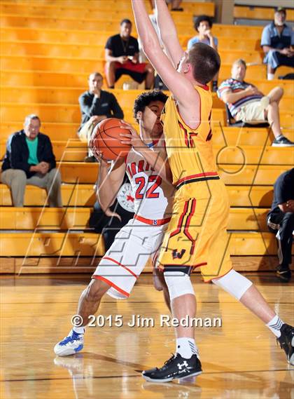 Thumbnail 2 in Bartow vs. Wesleyan Christian Academy (City of Palms Classic) photogallery.