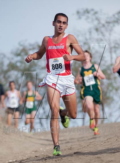 Thumbnail 3 in CIF SS Cross Country Championships (Boys D2) photogallery.