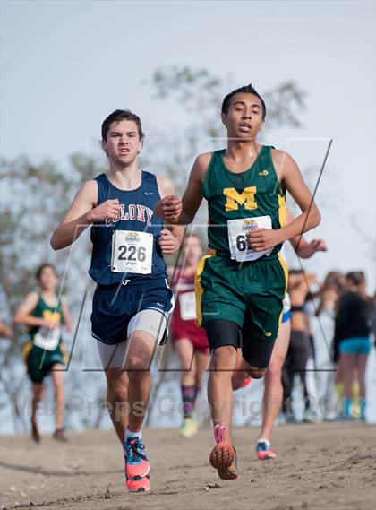 Thumbnail 3 in CIF SS Cross Country Championships (Boys D2) photogallery.