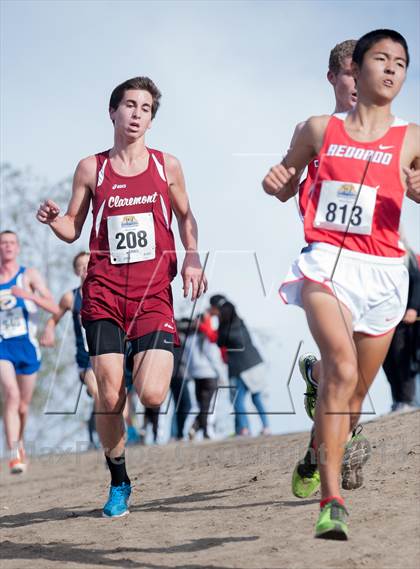 Thumbnail 3 in CIF SS Cross Country Championships (Boys D2) photogallery.