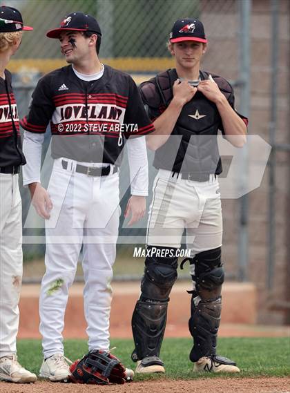 Thumbnail 3 in Brighton vs. Loveland (CHSAA District/Regionals Baseball Tournaments Class 5A Region 5) photogallery.