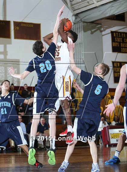 Thumbnail 1 in Suffern vs Mt. Vernon (Section 1 Class AA Quarterfinal) photogallery.
