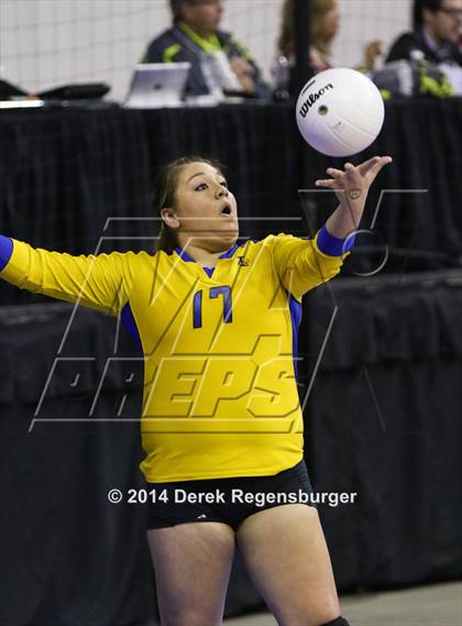 Thumbnail 2 in Weldon Valley vs Kit Carson (CHSAA 1A Playoff) photogallery.