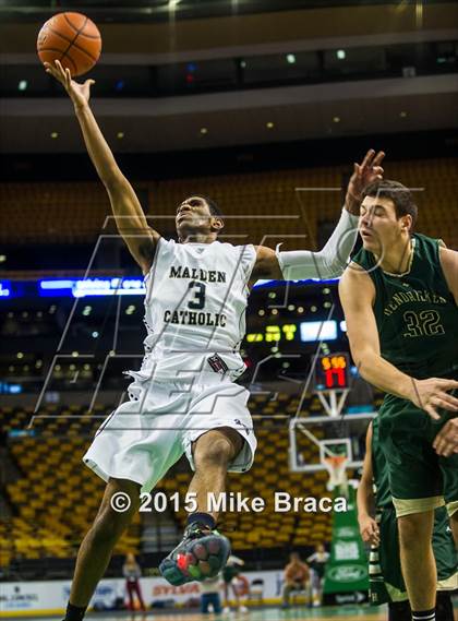 Thumbnail 1 in Bishop Hendricken @ Malden Catholic (Good Sports TD Garden Invitational) photogallery.