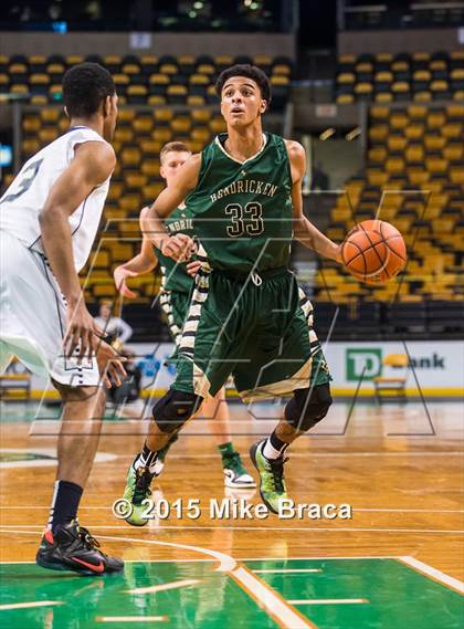 Thumbnail 3 in Bishop Hendricken @ Malden Catholic (Good Sports TD Garden Invitational) photogallery.