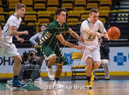 Thumbnail 1 in Bishop Hendricken @ Malden Catholic (Good Sports TD Garden Invitational) photogallery.