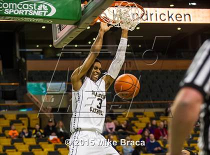 Thumbnail 1 in Bishop Hendricken @ Malden Catholic (Good Sports TD Garden Invitational) photogallery.