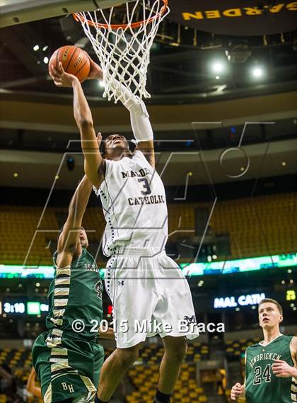 Thumbnail 3 in Bishop Hendricken @ Malden Catholic (Good Sports TD Garden Invitational) photogallery.