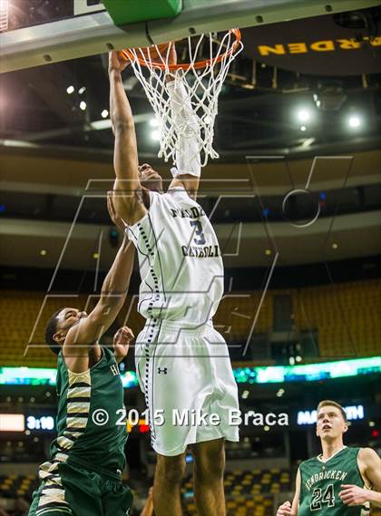 Thumbnail 1 in Bishop Hendricken @ Malden Catholic (Good Sports TD Garden Invitational) photogallery.